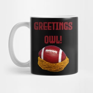 Greetings Owl! Mug